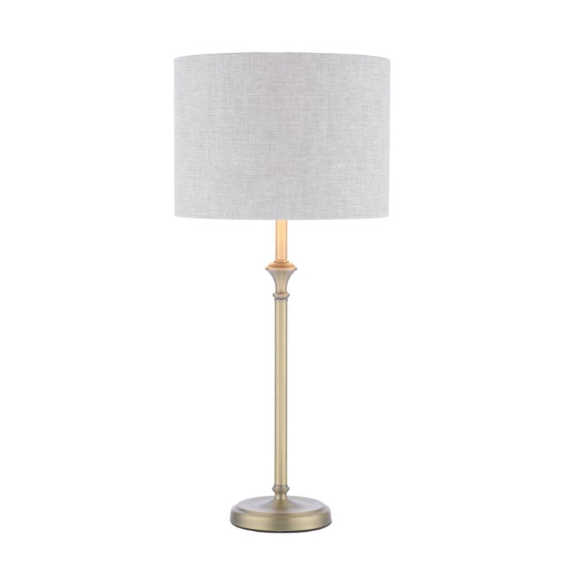 Laura Ashley Highgrove Table Lamp Antique Brass With Shade