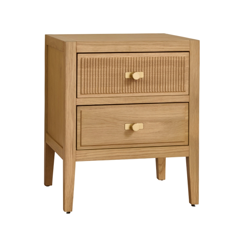 Lyon 2 Drawer Bedside