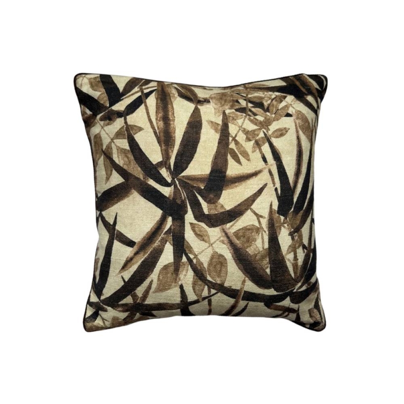 Shadowleaf 45cm Cushion Brown