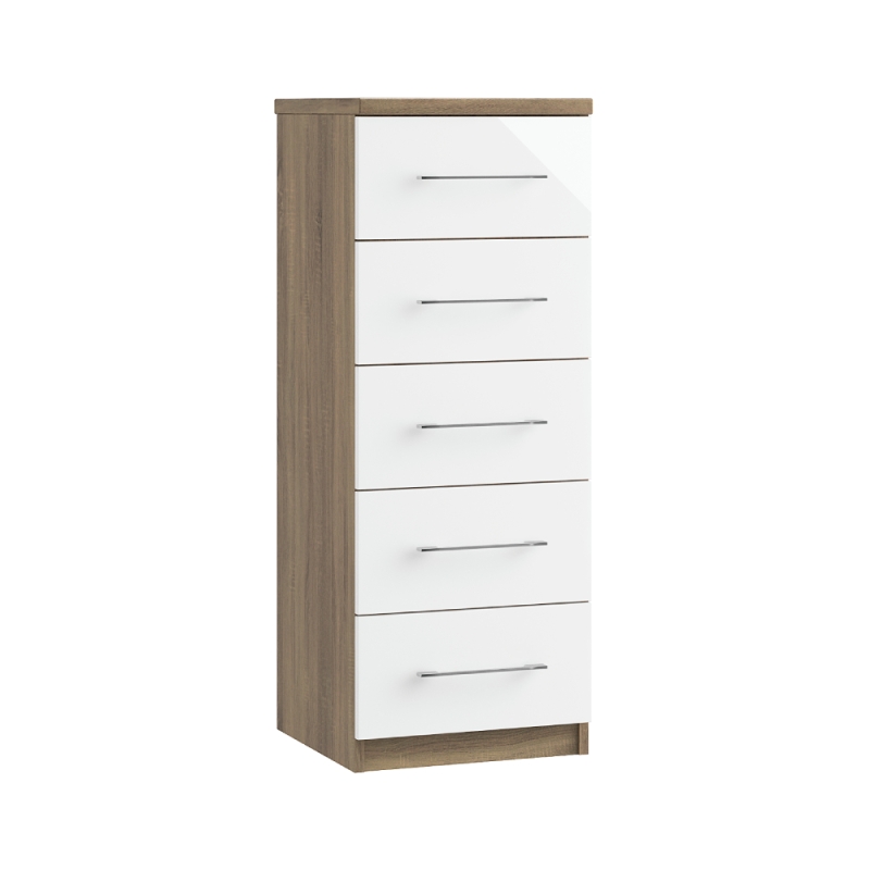 Charlton 5 Drawer Narrow Chest