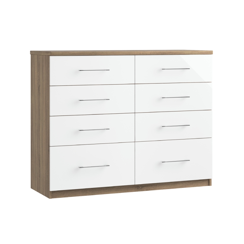Charlton 8 Drawer Twin Chest
