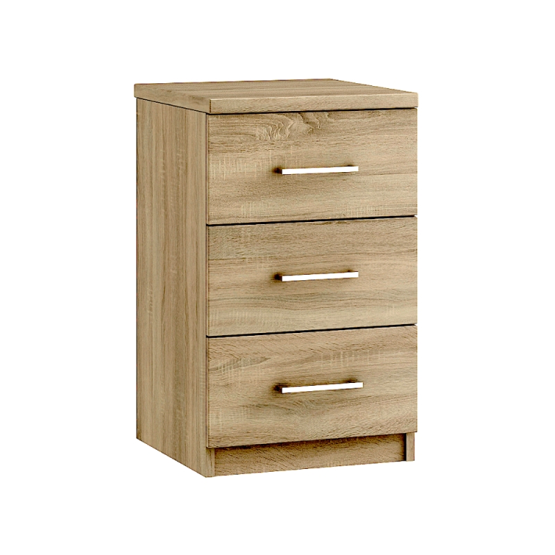Marlow 3 Drawer Bedside