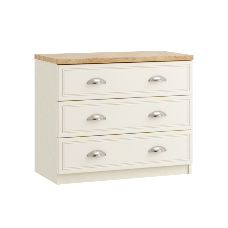 Maple 3 Drawer Chest