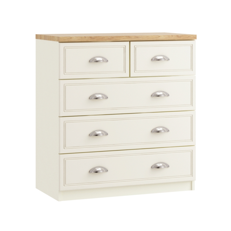 Maple 3+2 Drawer Chest