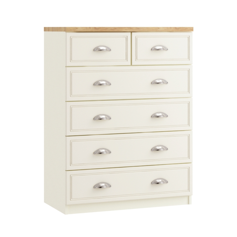 Maple 4+2 Drawer Chest