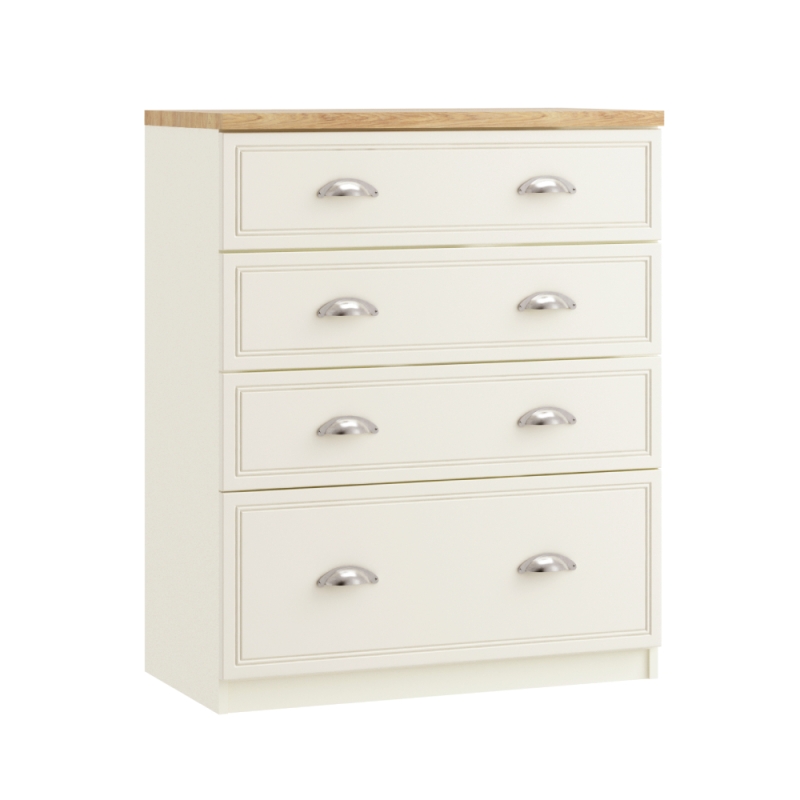 Maple 4 Drawer (1 Deep Drawer) Chest