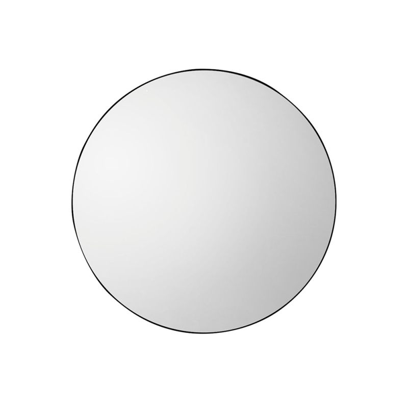 Boyton Round Mirror black 80cm