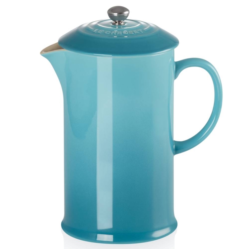 Le Creuset Coffee Pot and Press Teal
