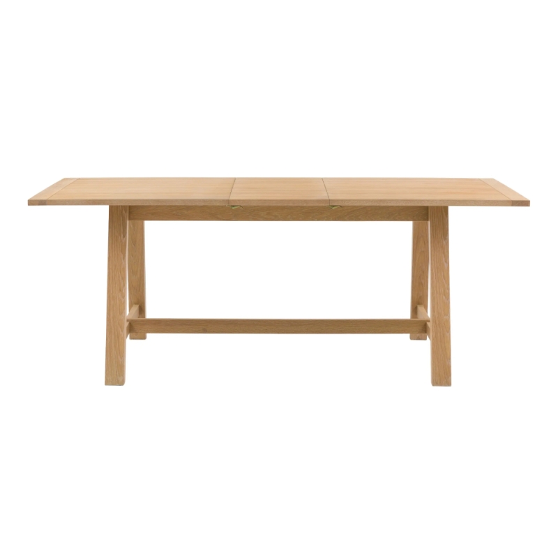Erin Trestle Extending Dining Table 160-200cm Natural
