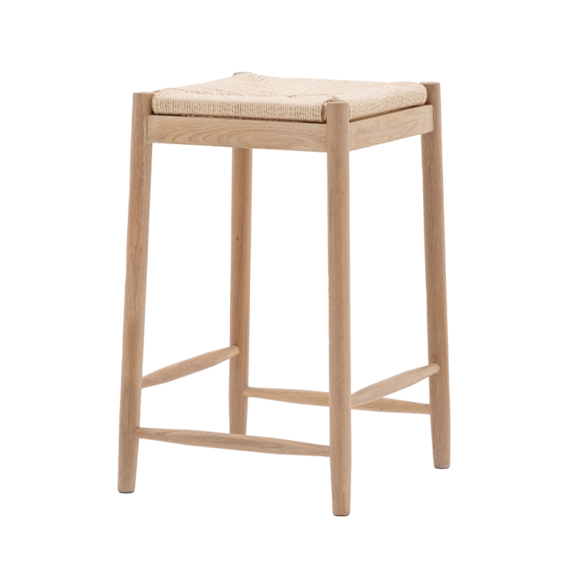 Erin Rope Stool Natural