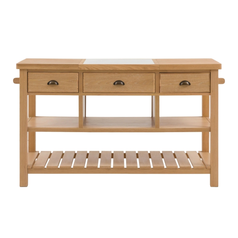 Erin Kitchen Island Natural