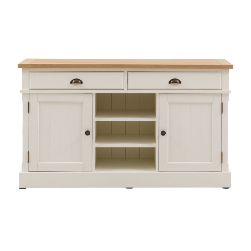 Erin 2 Door 2 Drawer Sideboard White
