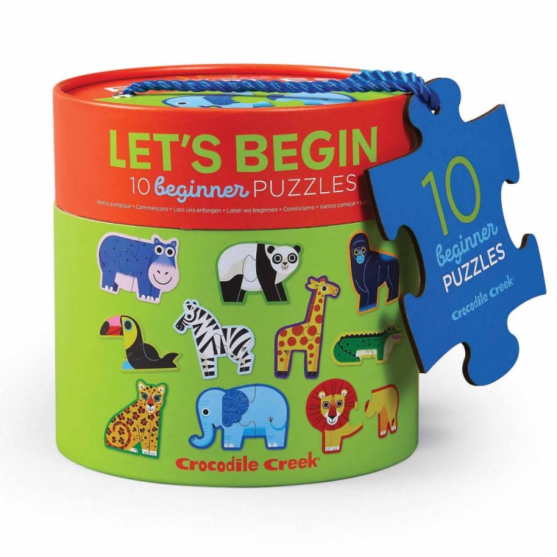 Crocodile Creek Lets Begin 2pc Jungle