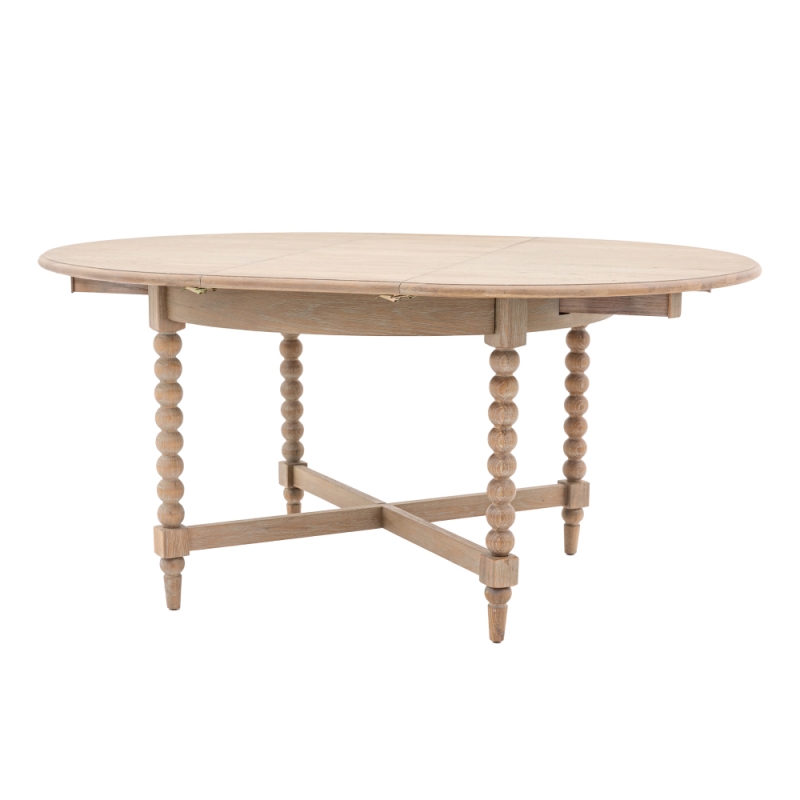 Akela Round Extending Dining Table 120-160cm