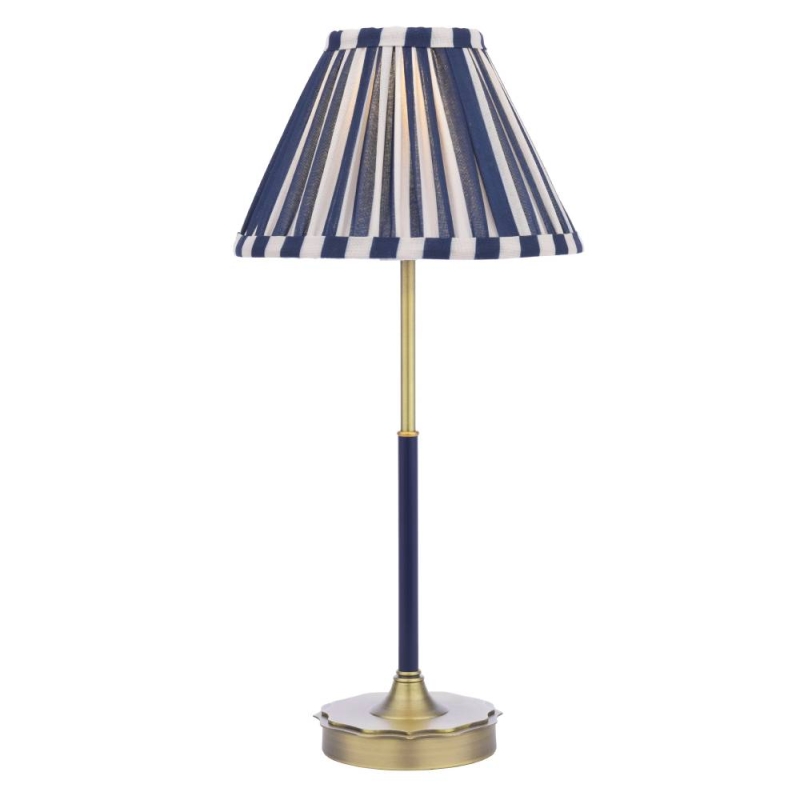 Laura Ashley Denwick Table Lamp Matt Antique Brass