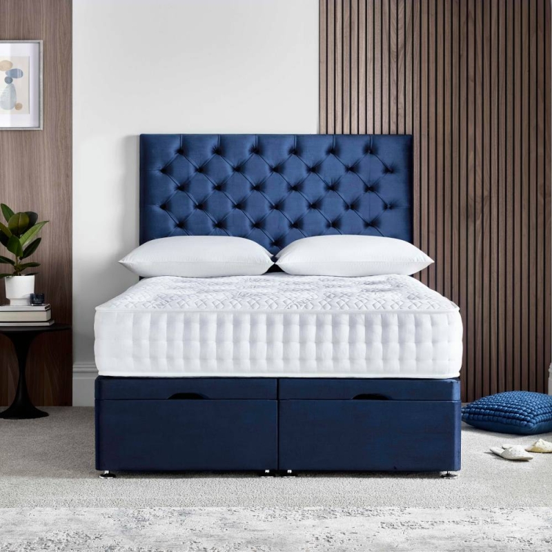 Tiverton 1000 Ottoman Divan Set With 54" Headboard