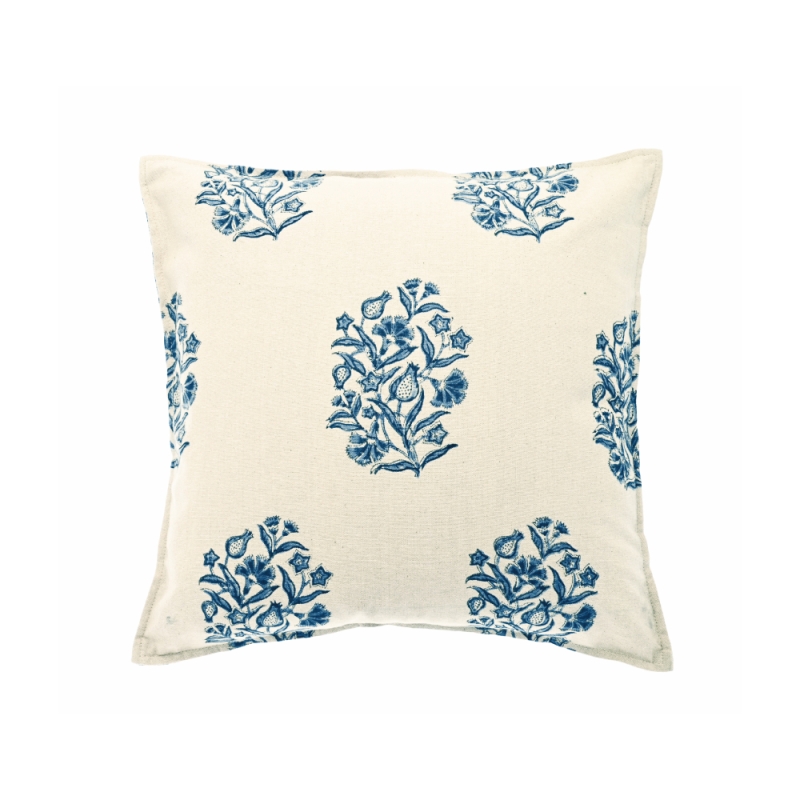 Blickling 43cm Cushion Ink Blue