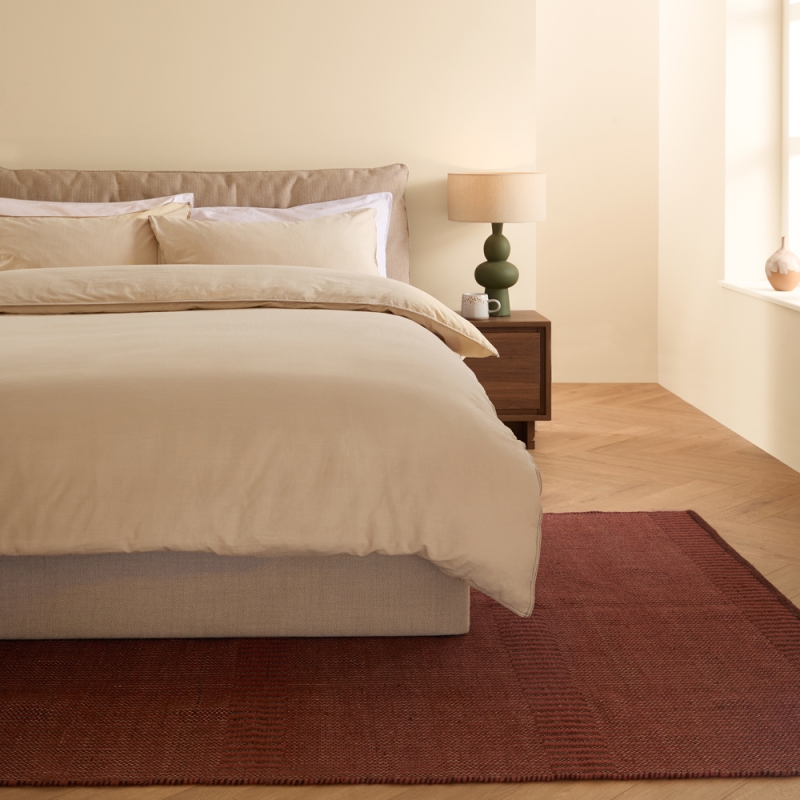 Textured Cotton Duver Set