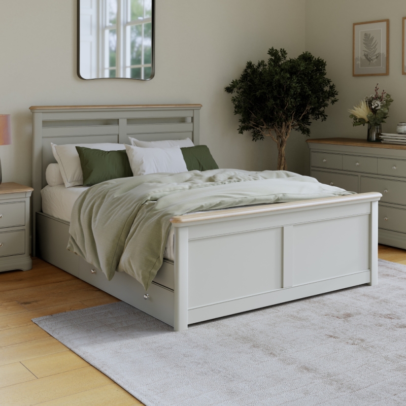 Crompton Bed Frame With Drawers MD Lifestyle