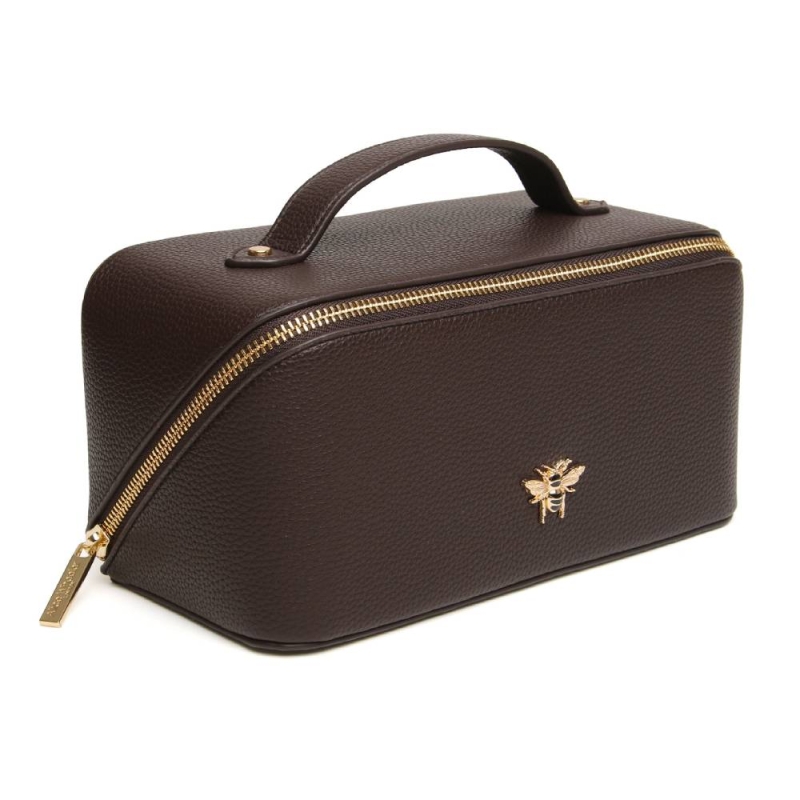 Alice Wheeler London Chocolate Train Case