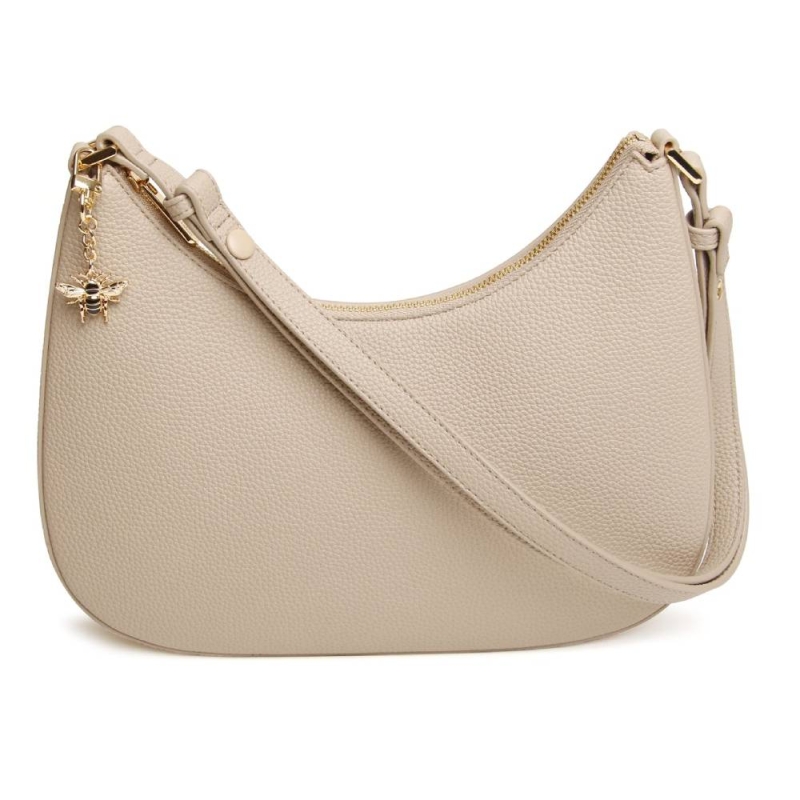 Alice Wheeler Stone Ascot Cross Body Bag