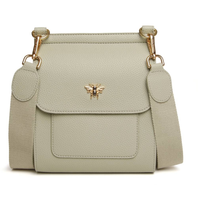 Alice Wheeler Pistachio Bloomsbury Cross Body Bag Spr