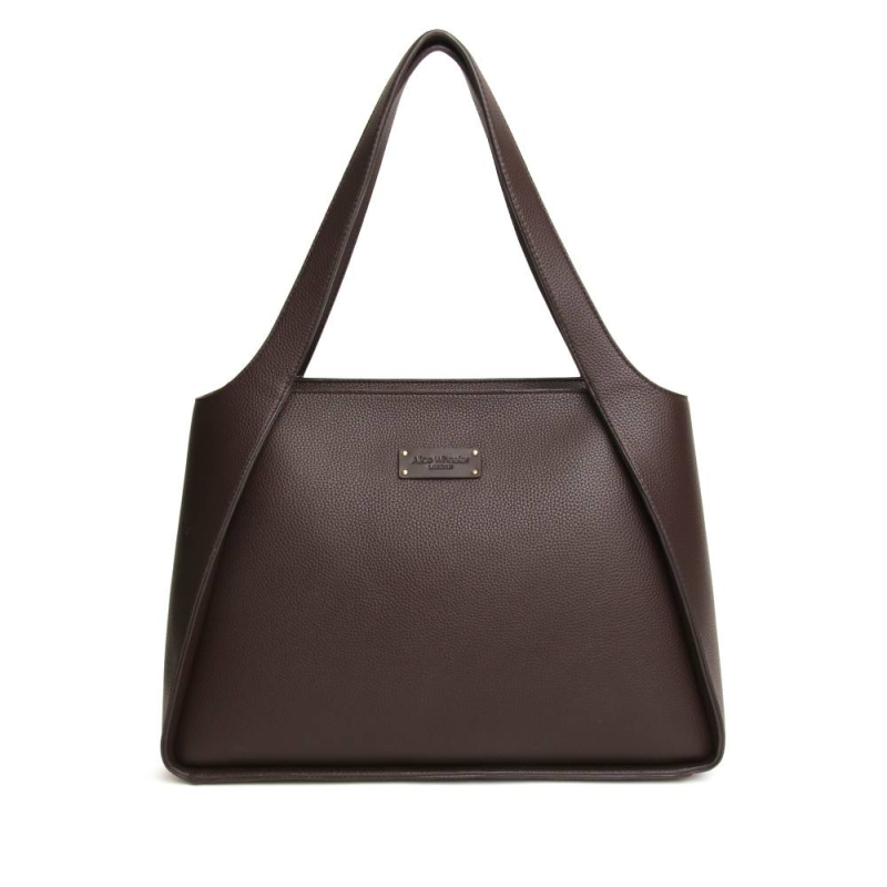 Alice Wheeler Chocolate Kensington Tote Bag