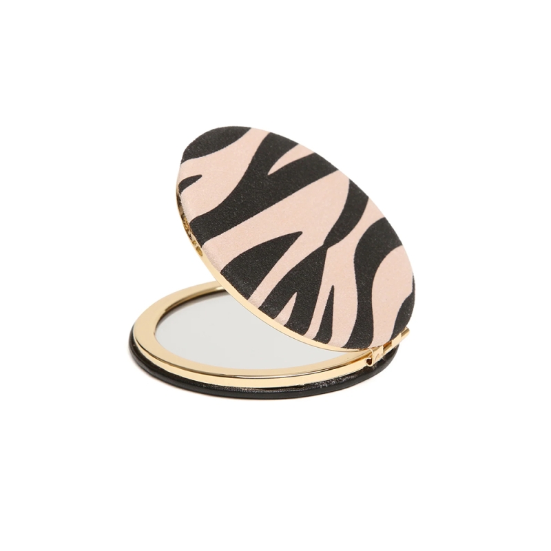 Alice Wheeler Round Compact Mirror