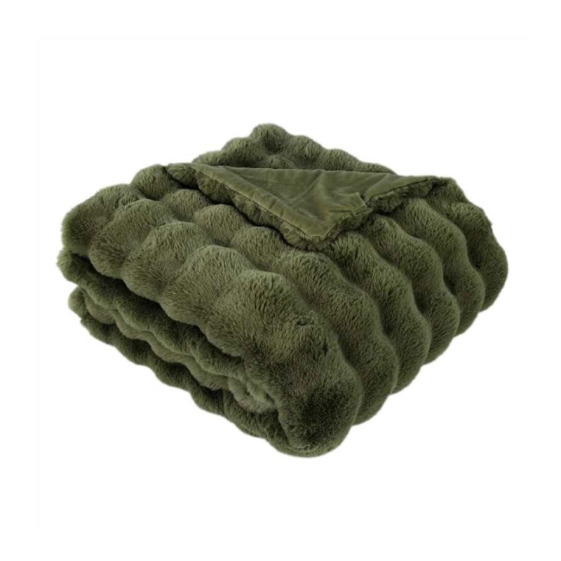 Raffles Throw Olive 150cm x 200cm