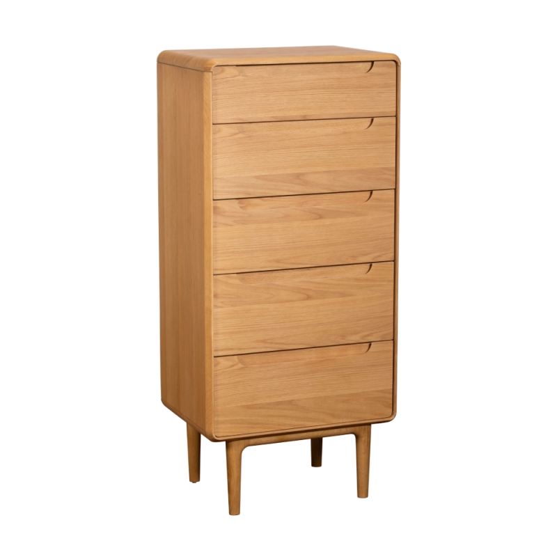 Gplan Winchester 5 Drawer Tall Chest