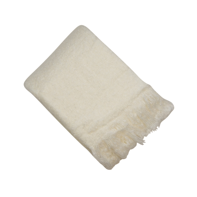 Serena Mohair Throw Ivory 130cm x 180cm
