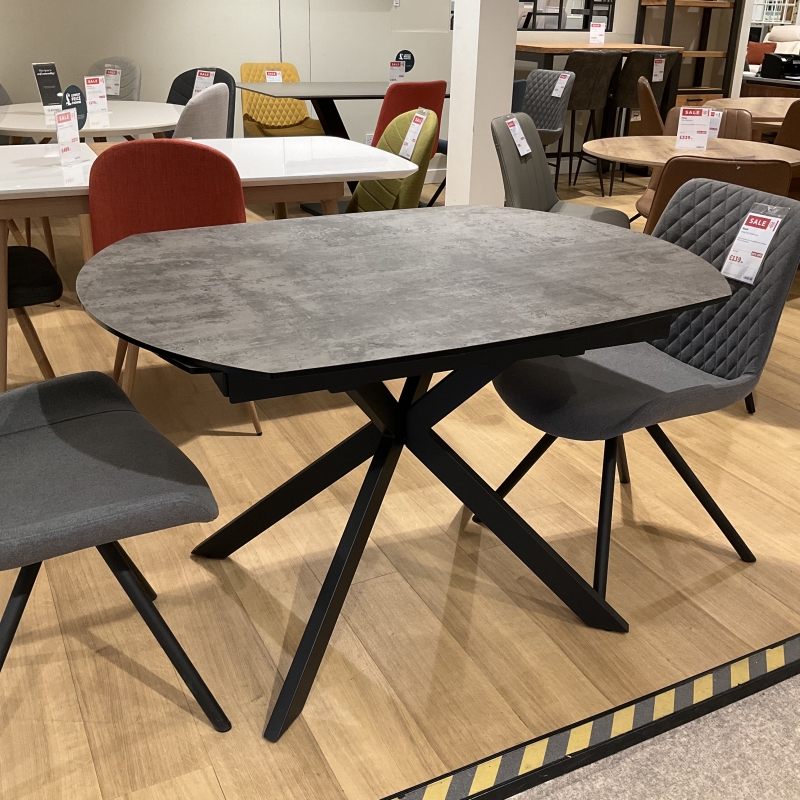 Titan Motion Extending Dining Table 120cm x 180cm (Bury St Edmunds)