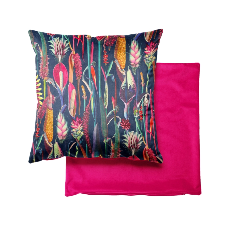 Botanical 46cm Cushion Navy