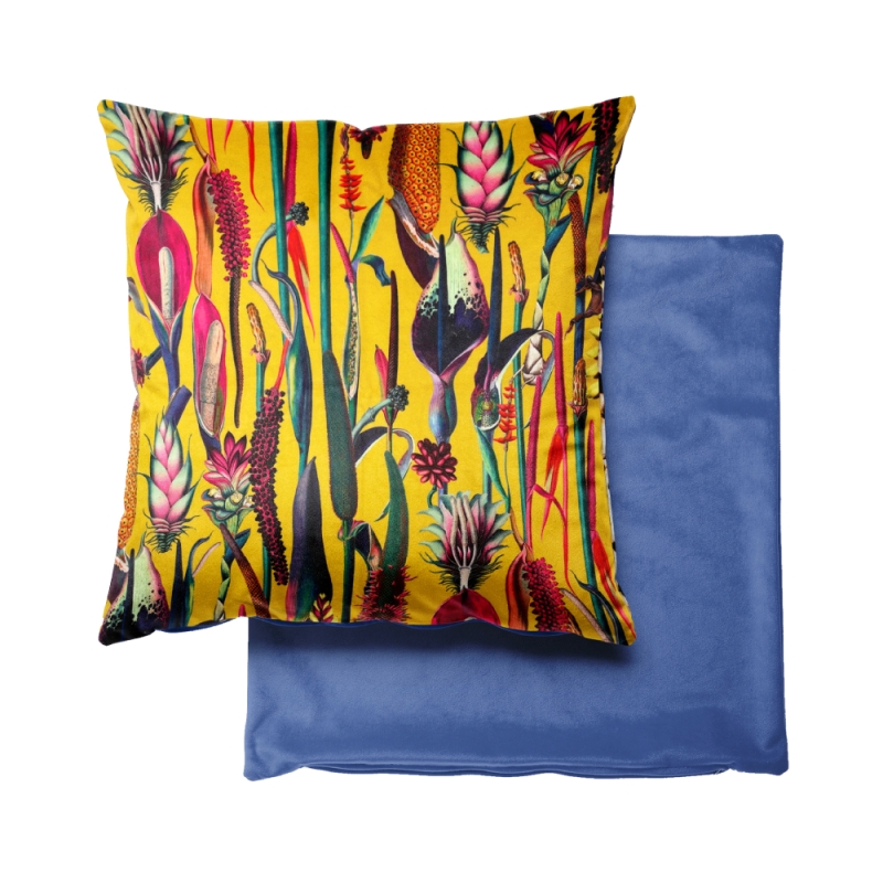 Botanical 46cm Cushion Ochre