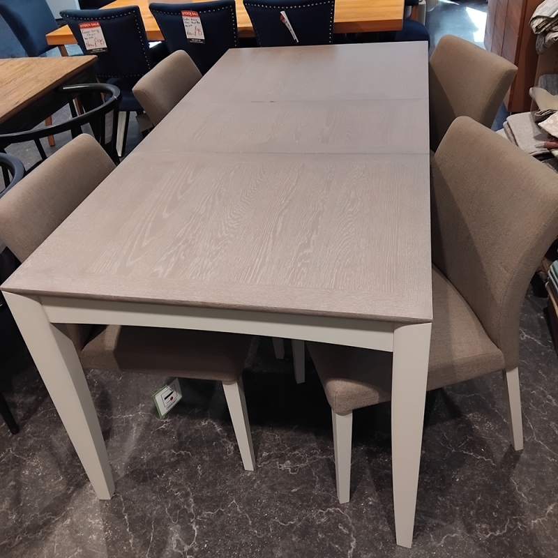 Burnham Table & 4 Upholstered Chairs  (Haverhill)