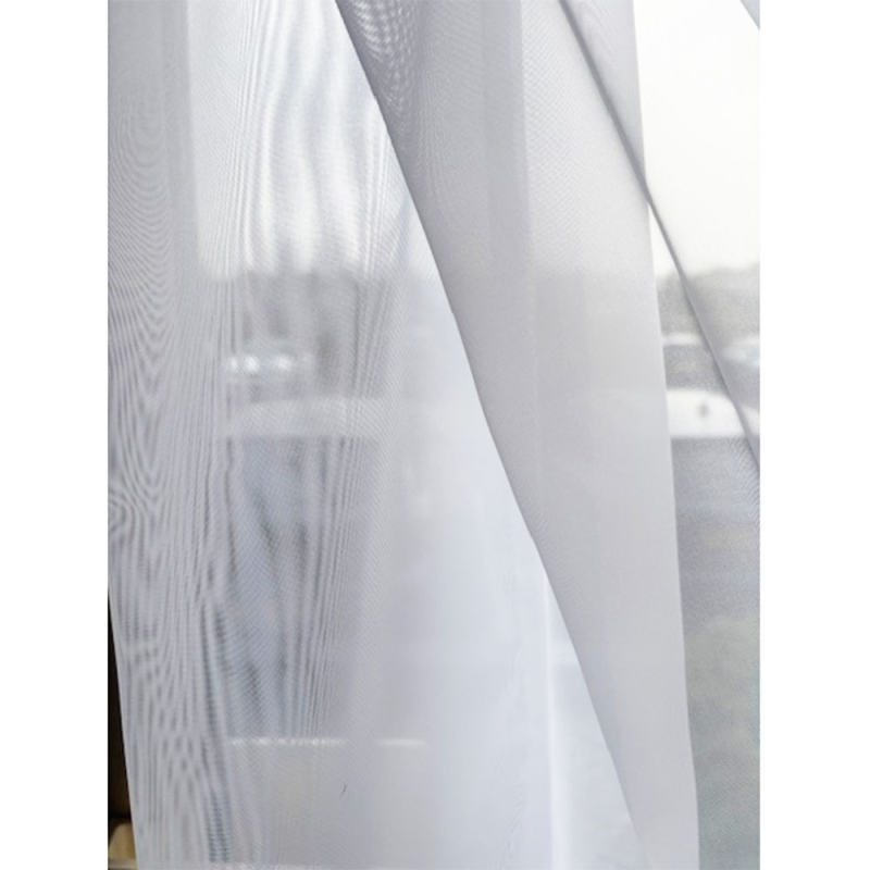 Opal Single Voile Curtain White 310cm (Bury St Edmunds)