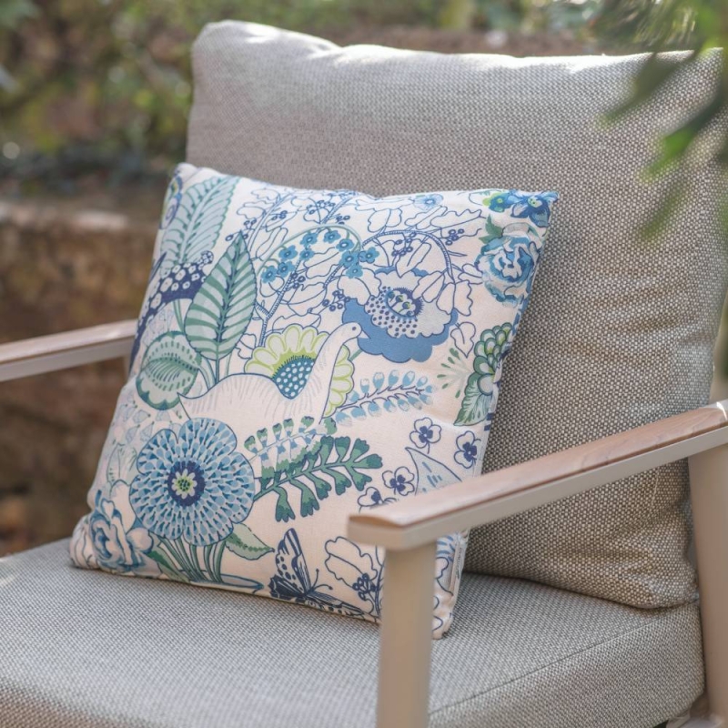 Indigo Dove Square Scatter Cushion