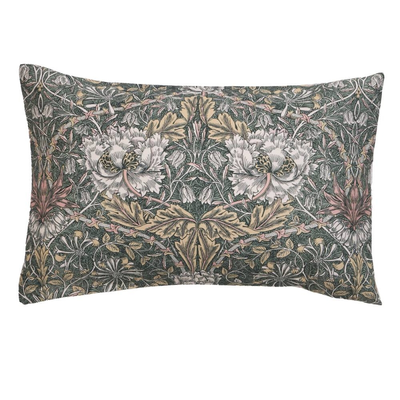 Honeysuckle And Tulip Pillowcase