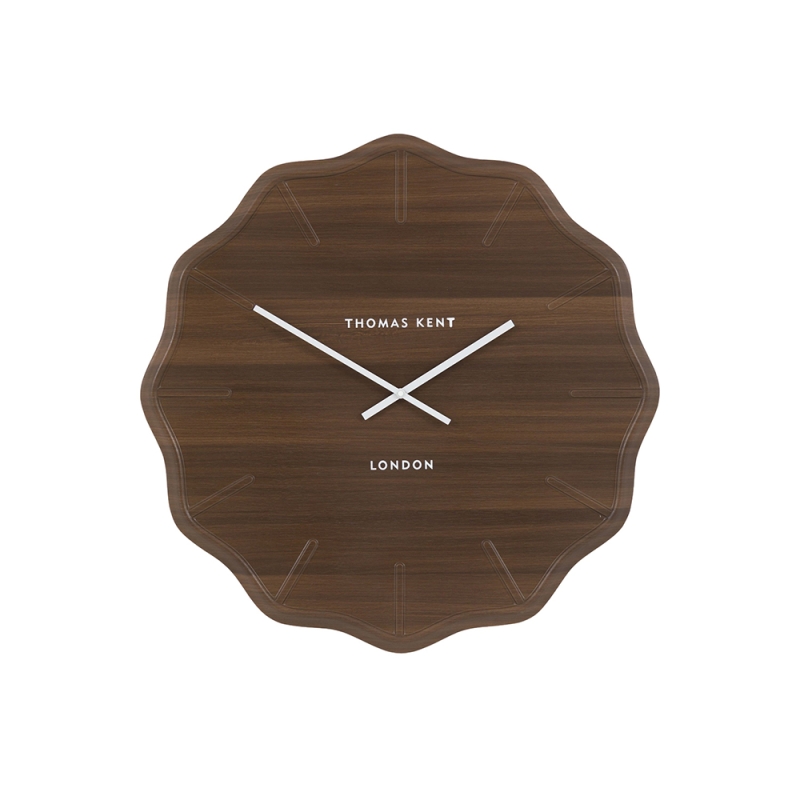 Thomas Kent Harley Clock Dark Cedar 28"