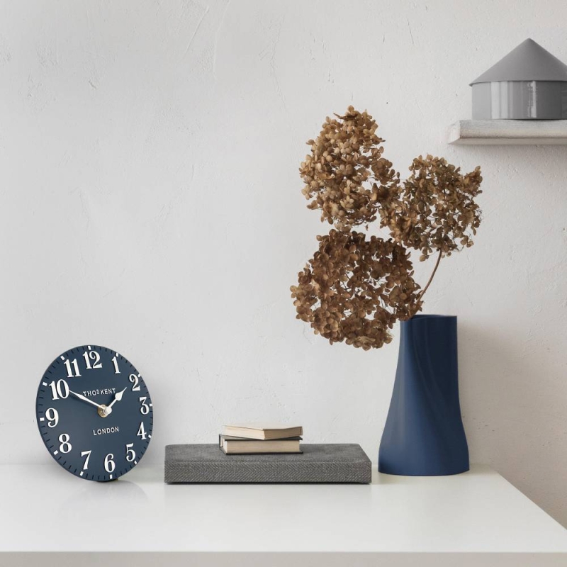 6" Arabic Mantel Clock Ink