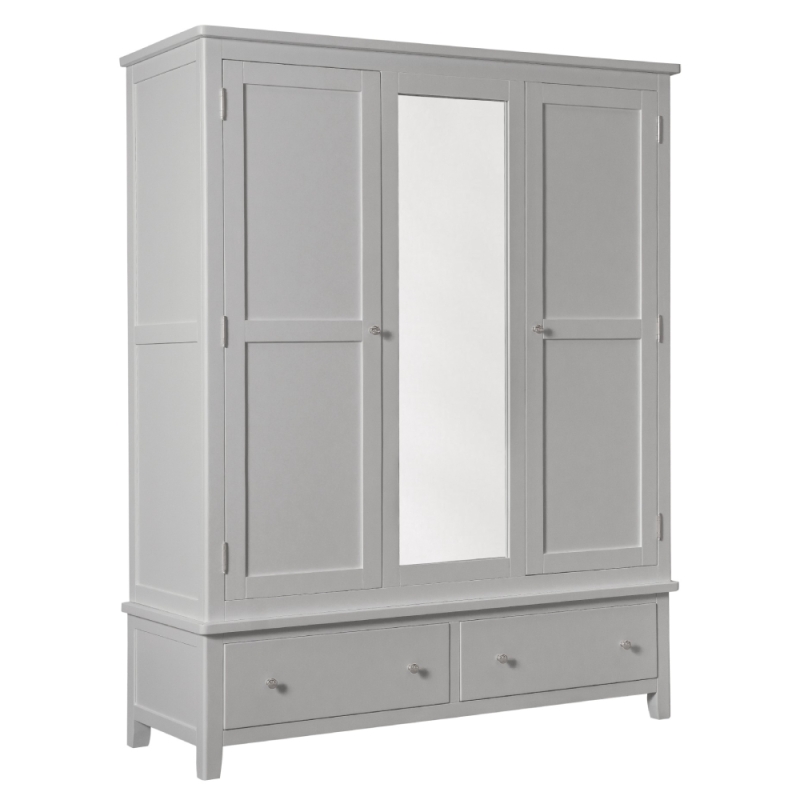 Hamilton Triple Wardrobe Grey