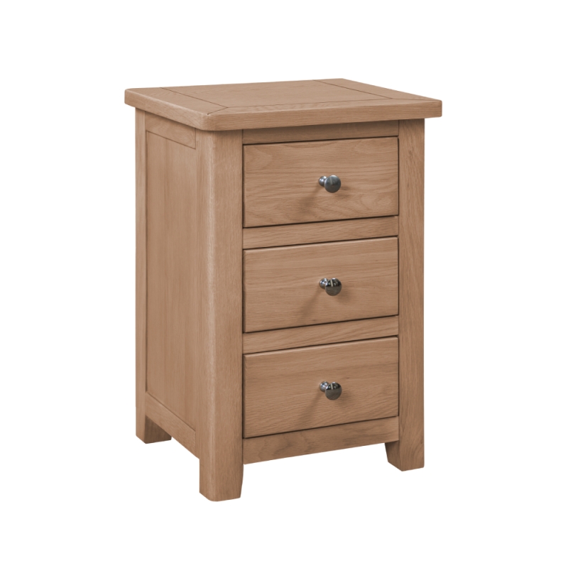 Hadleigh 3 Drawer Bedside
