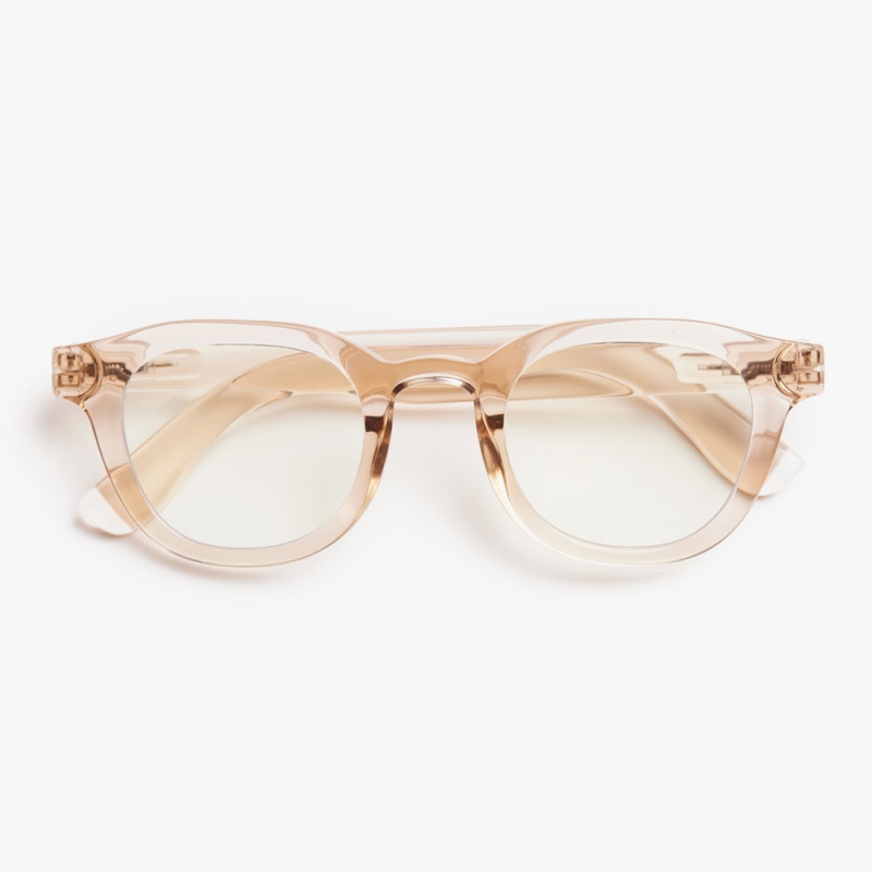 Andy Blue Light Reading Glasses Pink Quartz Gloss