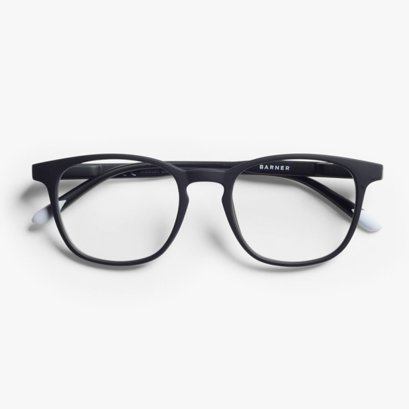 Dalston Blue Light Reading Glasses Black Noir
