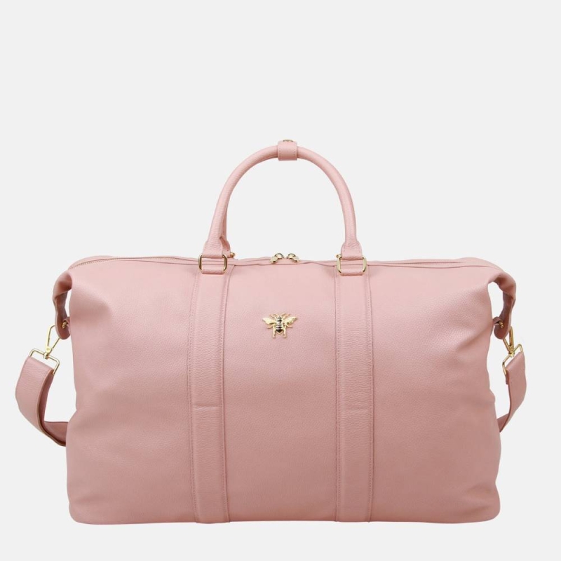 Alice Wheeler Maylebone Weekend Bag Pink
