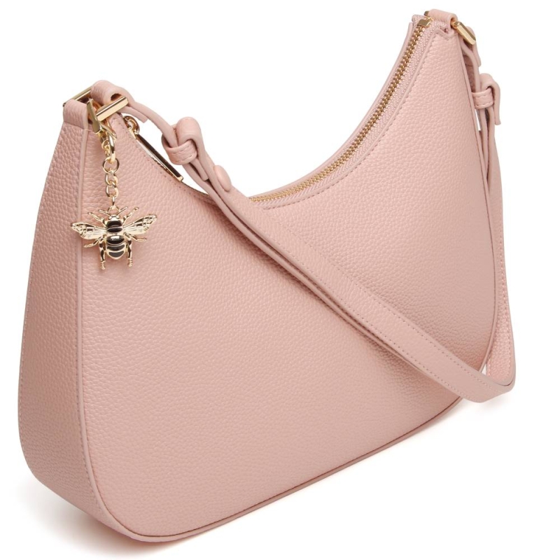 Alice Wheeler Ascot Cross Body Bag Pink 
