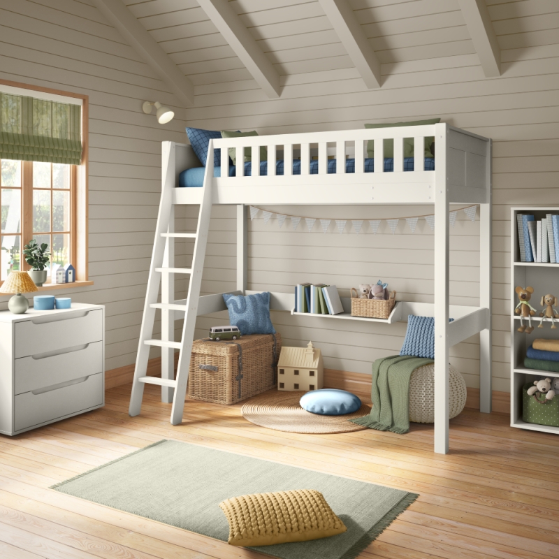 Arven High Sleeper White