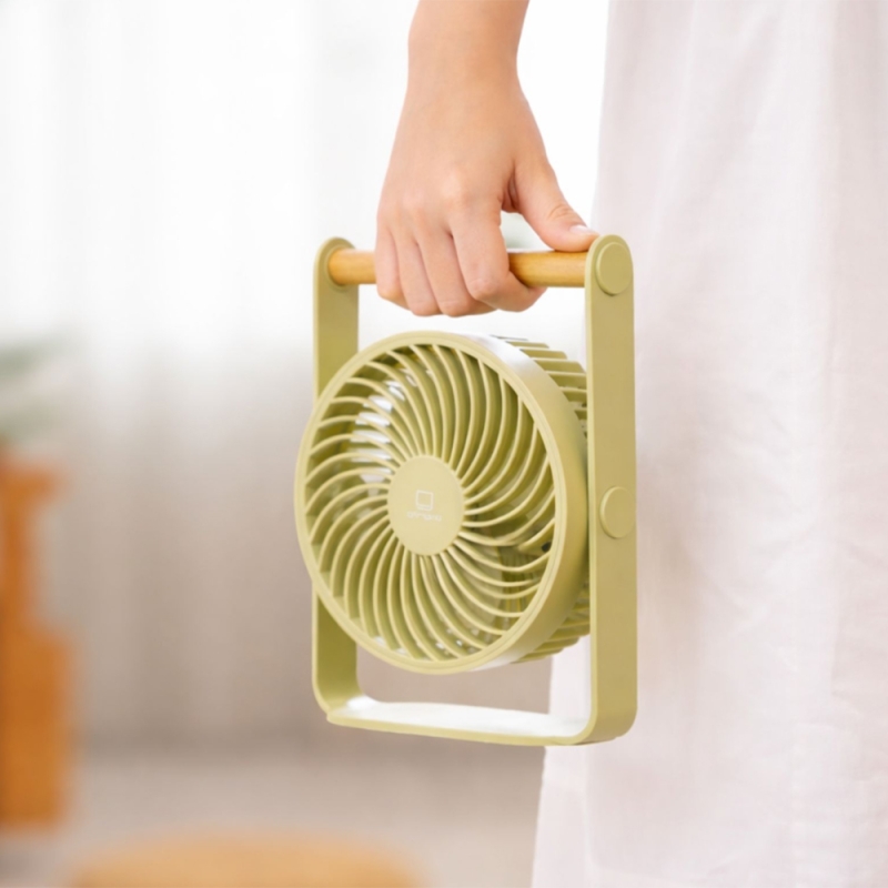 Gingko Lyra Portable Fan Olive Green