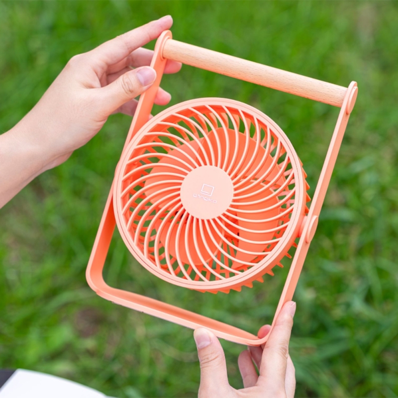 Gingko Lyra Portable Fan Burnt Orange