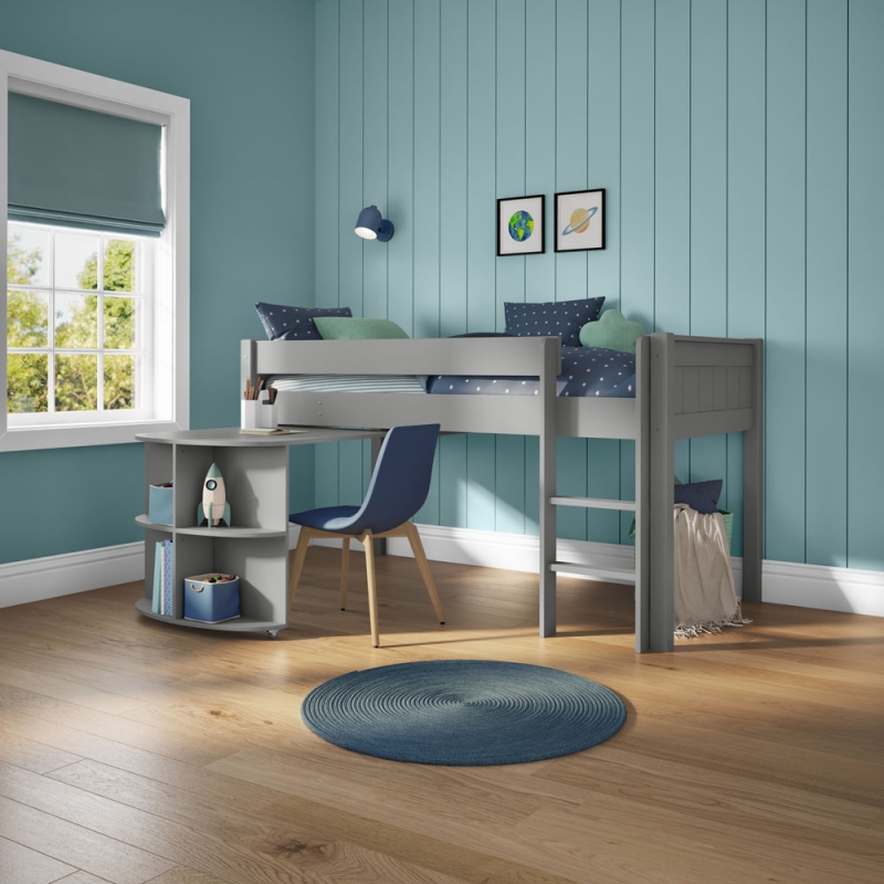 CGMID1 mid sleeper + pull out desk Grey